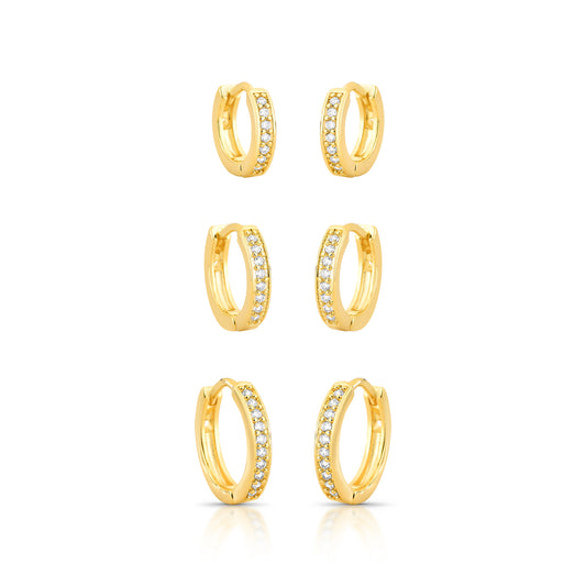 Trio de Argolas Soul