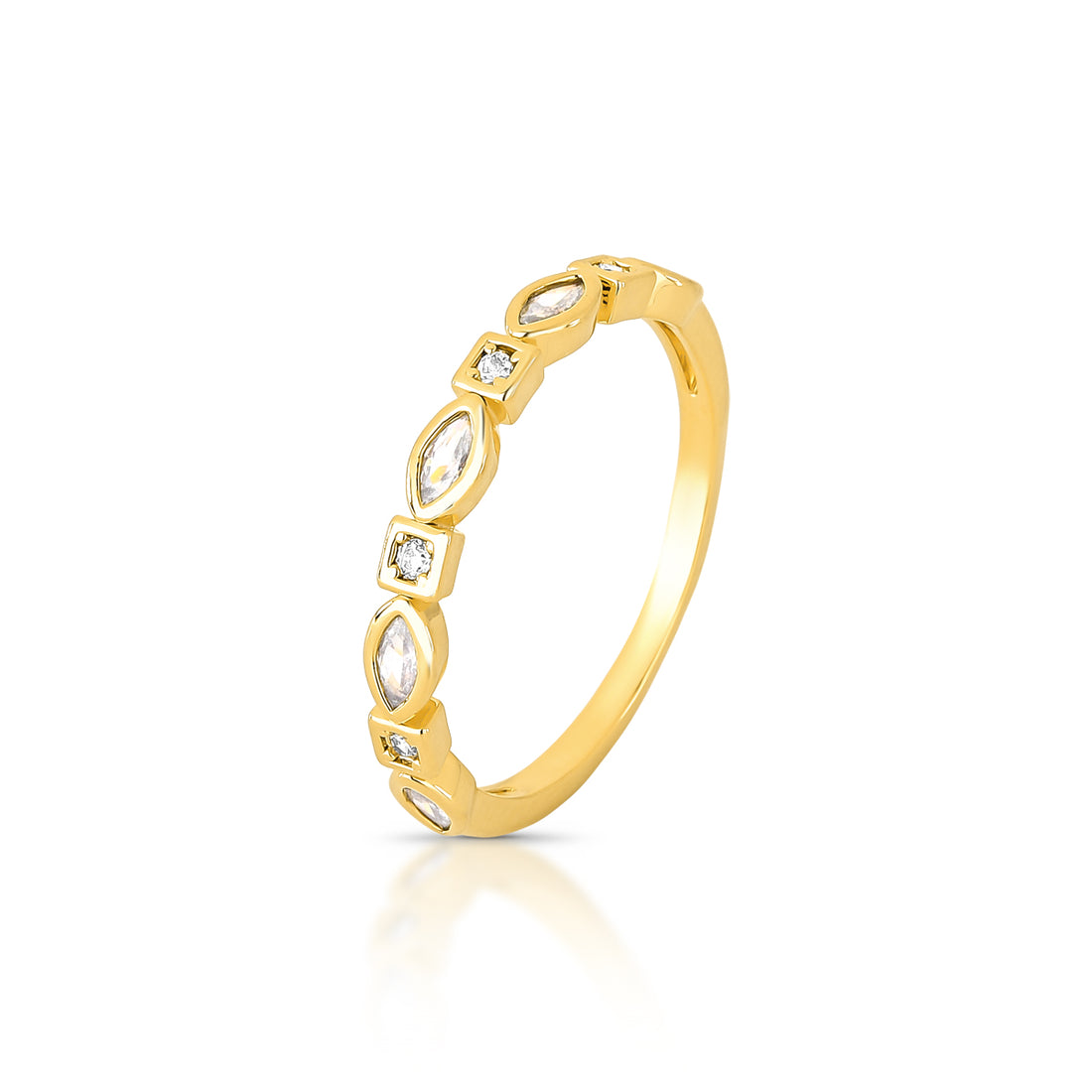 Anel Triplo  Inglês