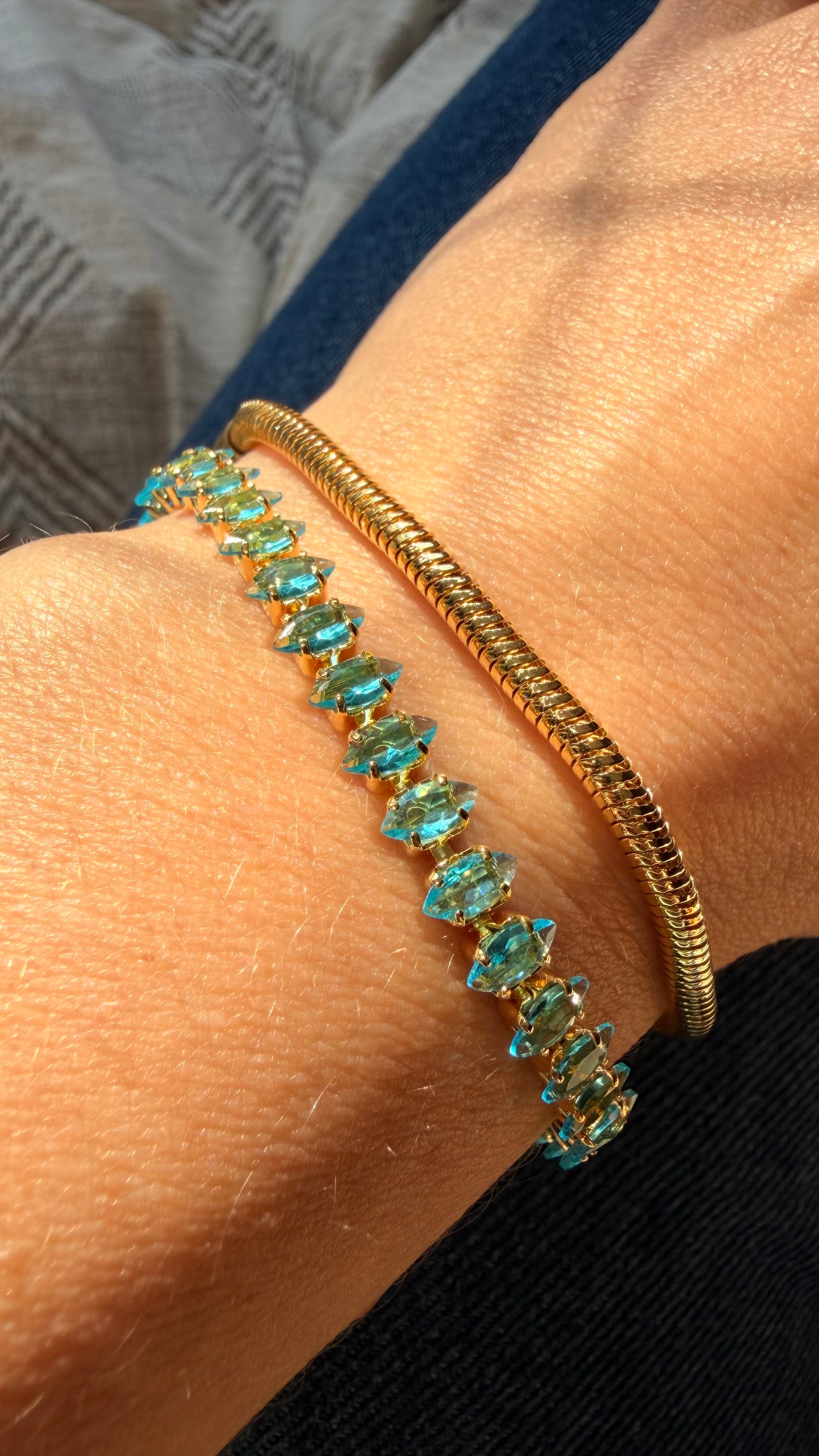Pulseira Riviera Turquesa