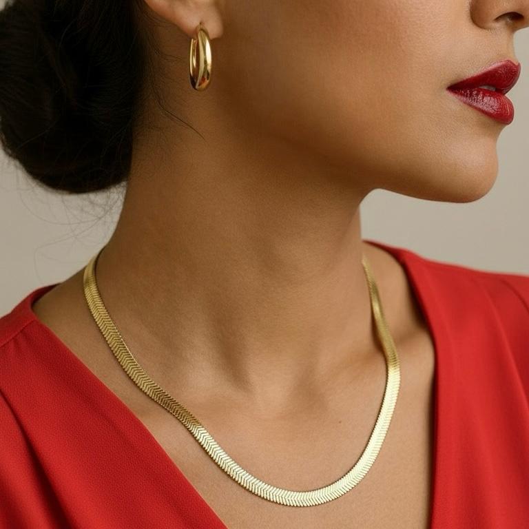 Colar Chocker Snake